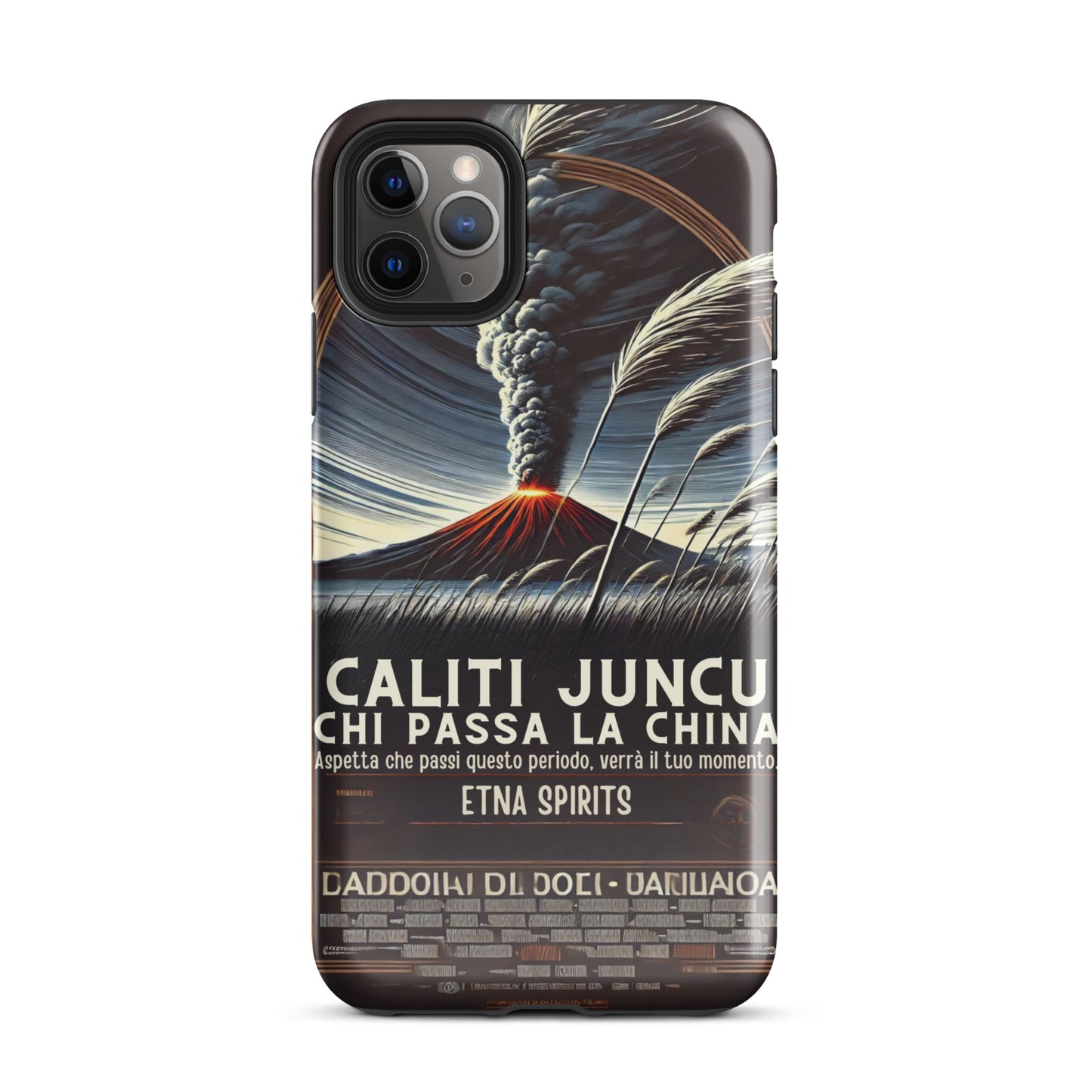 Cover iPhone rigida "Calati Juncu"