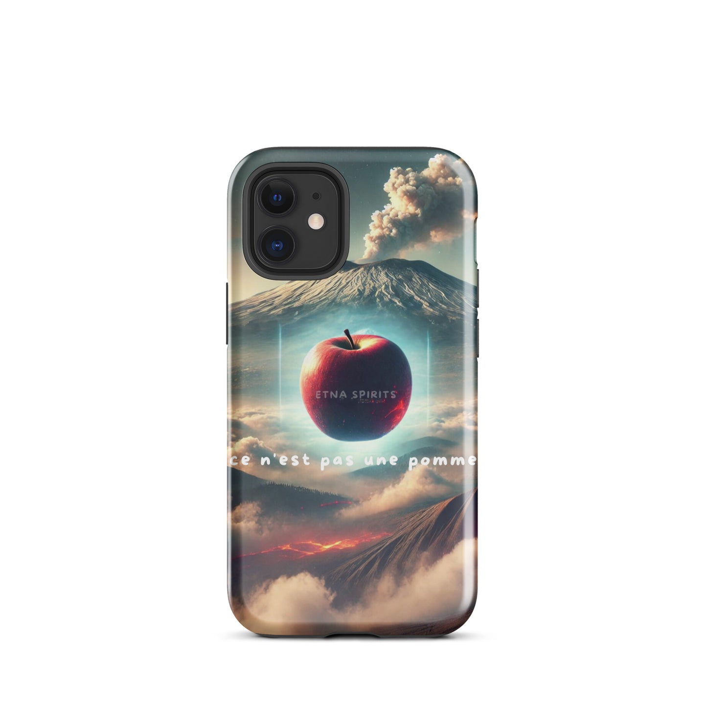 Cover iPhone rigida "Etna Surreale"