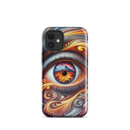 Cover iPhone rigida "Occhio al Vulcano" Etna Spirits