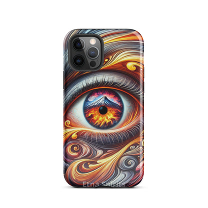 Cover iPhone rigida "Occhio al Vulcano" Etna Spirits