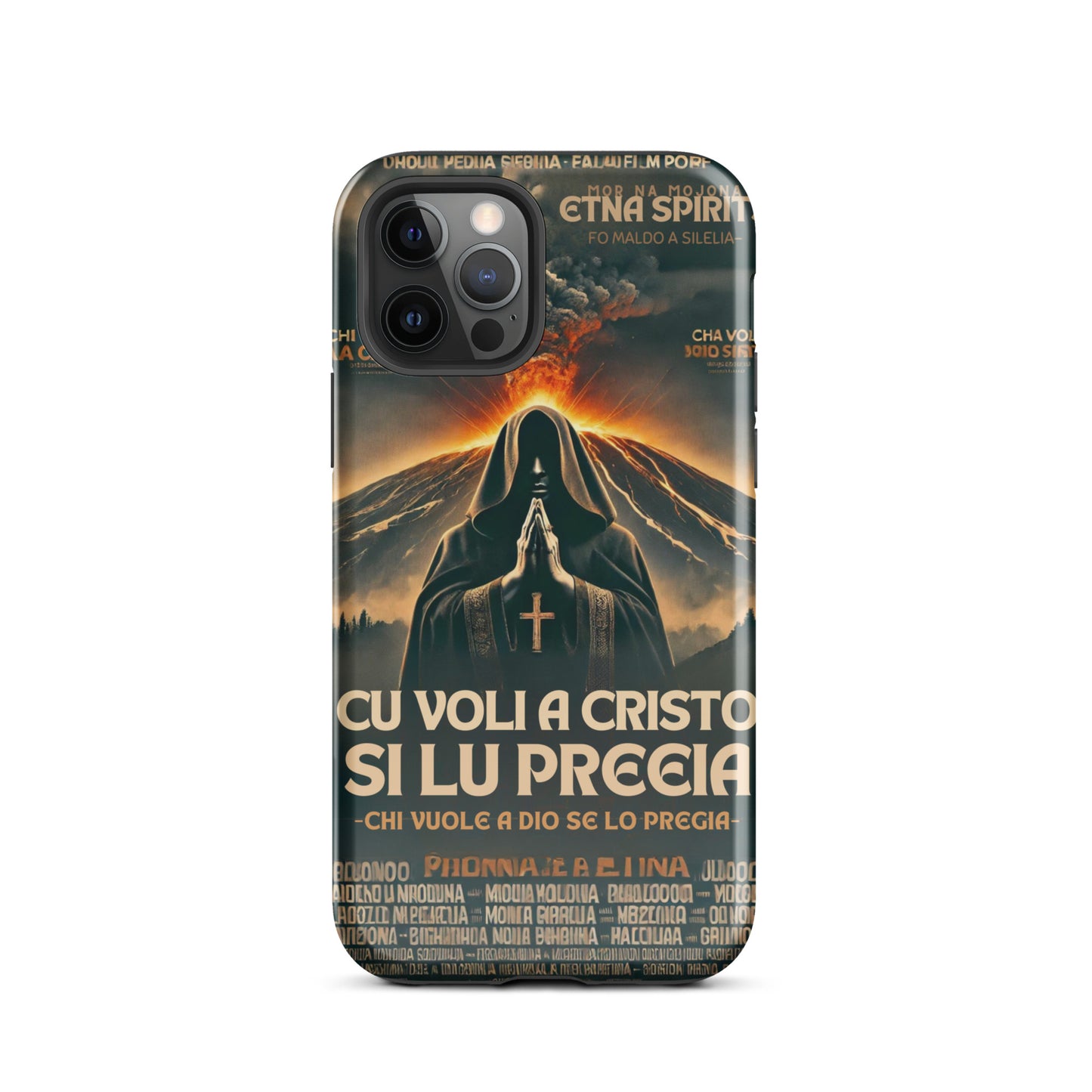 Cover iPhone rigida "Cu voli a Cristu"