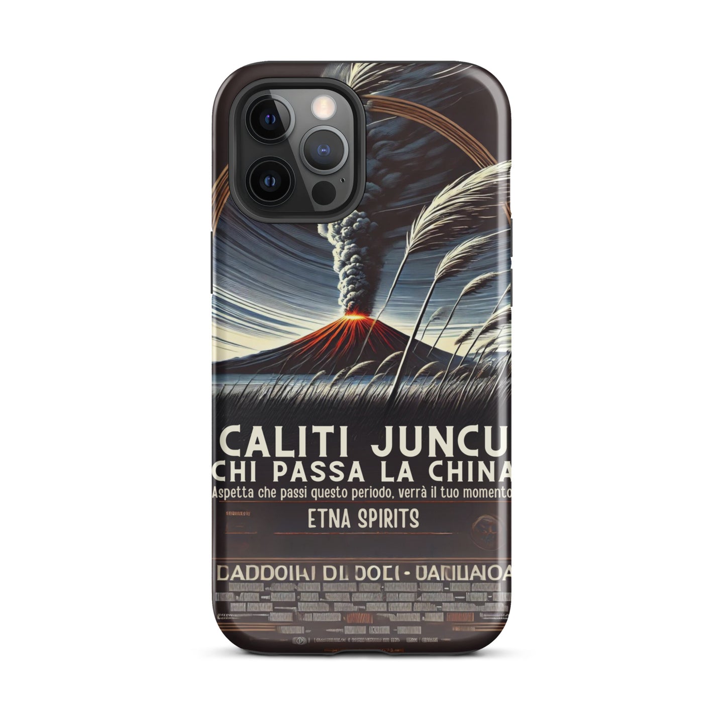 Cover iPhone rigida "Calati Juncu"