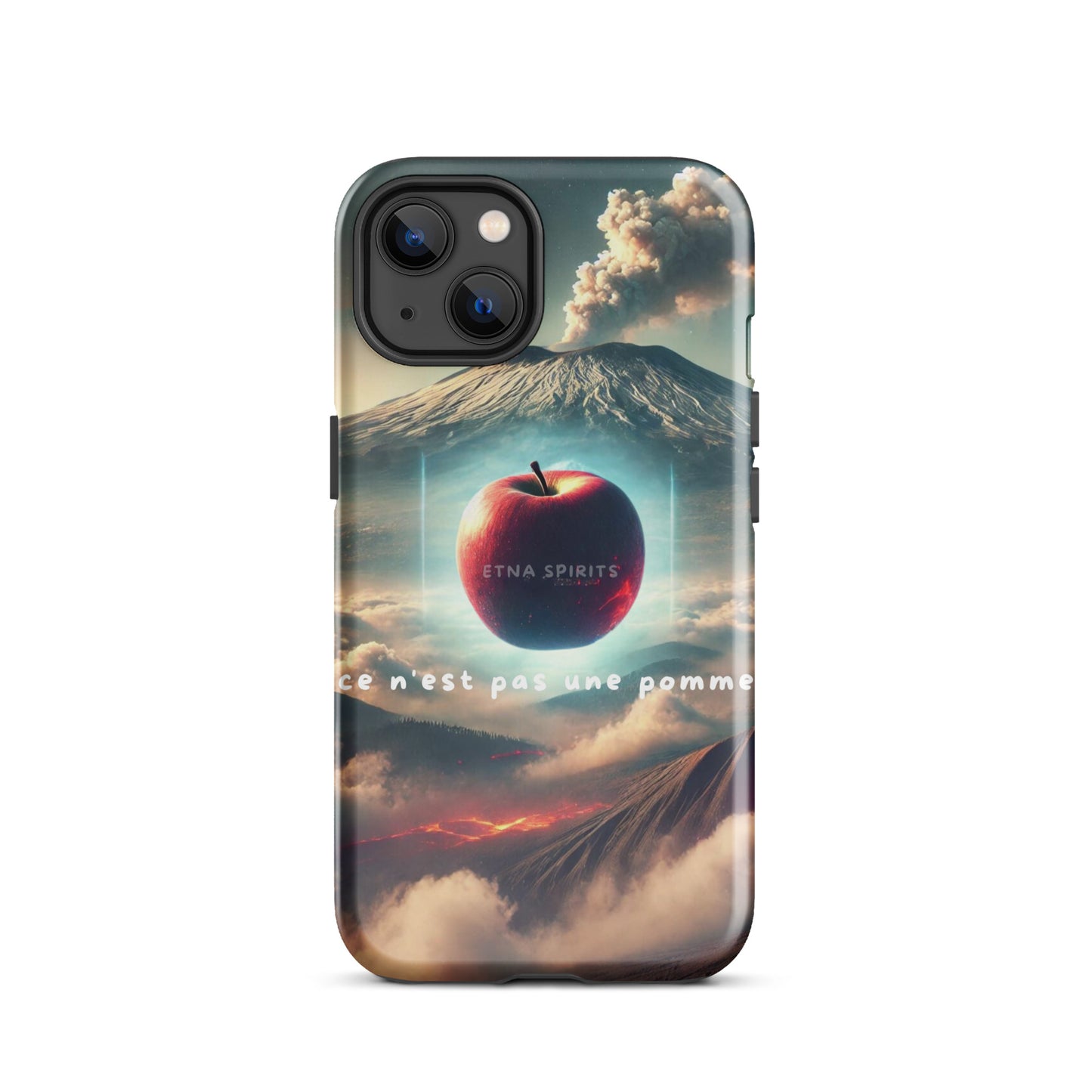 Cover iPhone rigida "Etna Surreale"