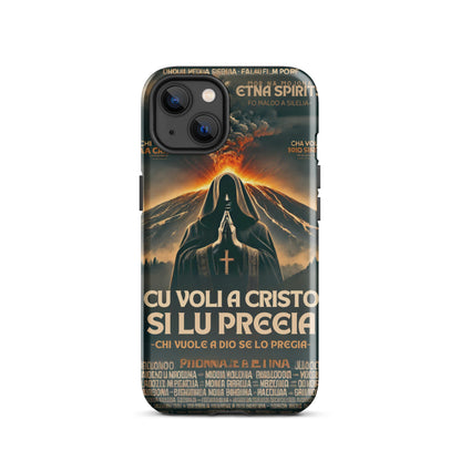 Cover iPhone rigida "Cu voli a Cristu"