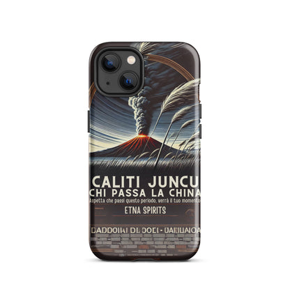 Cover iPhone rigida "Calati Juncu"