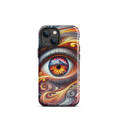 Cover iPhone rigida "Occhio al Vulcano" Etna Spirits