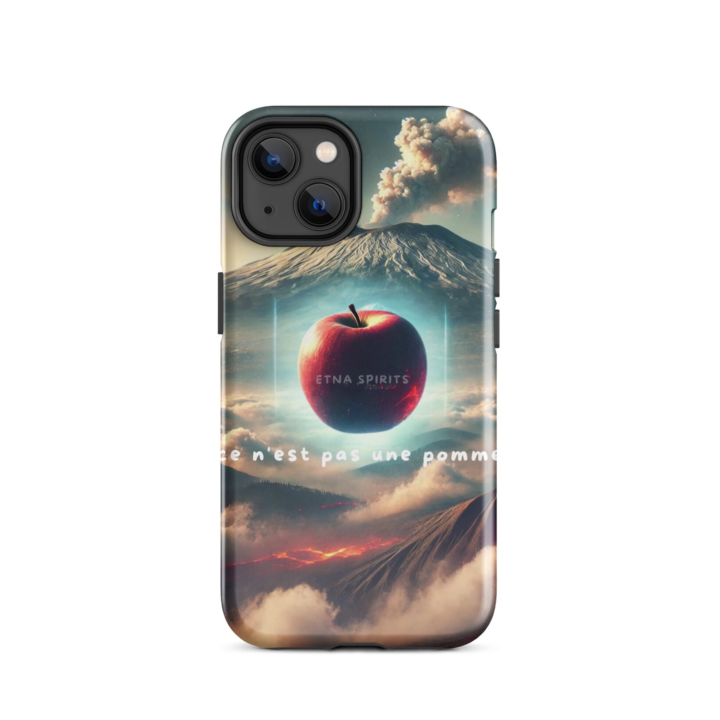 Cover iPhone rigida "Etna Surreale"