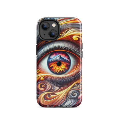 Cover iPhone rigida "Occhio al Vulcano" Etna Spirits