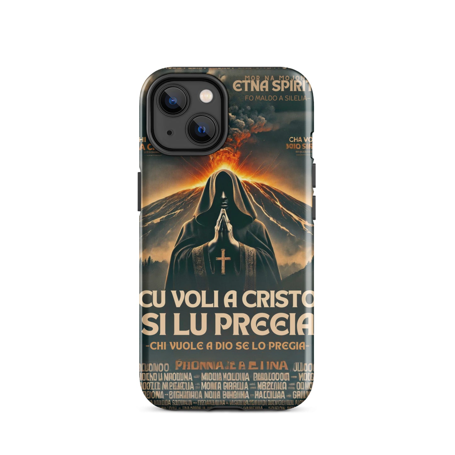 Cover iPhone rigida "Cu voli a Cristu"