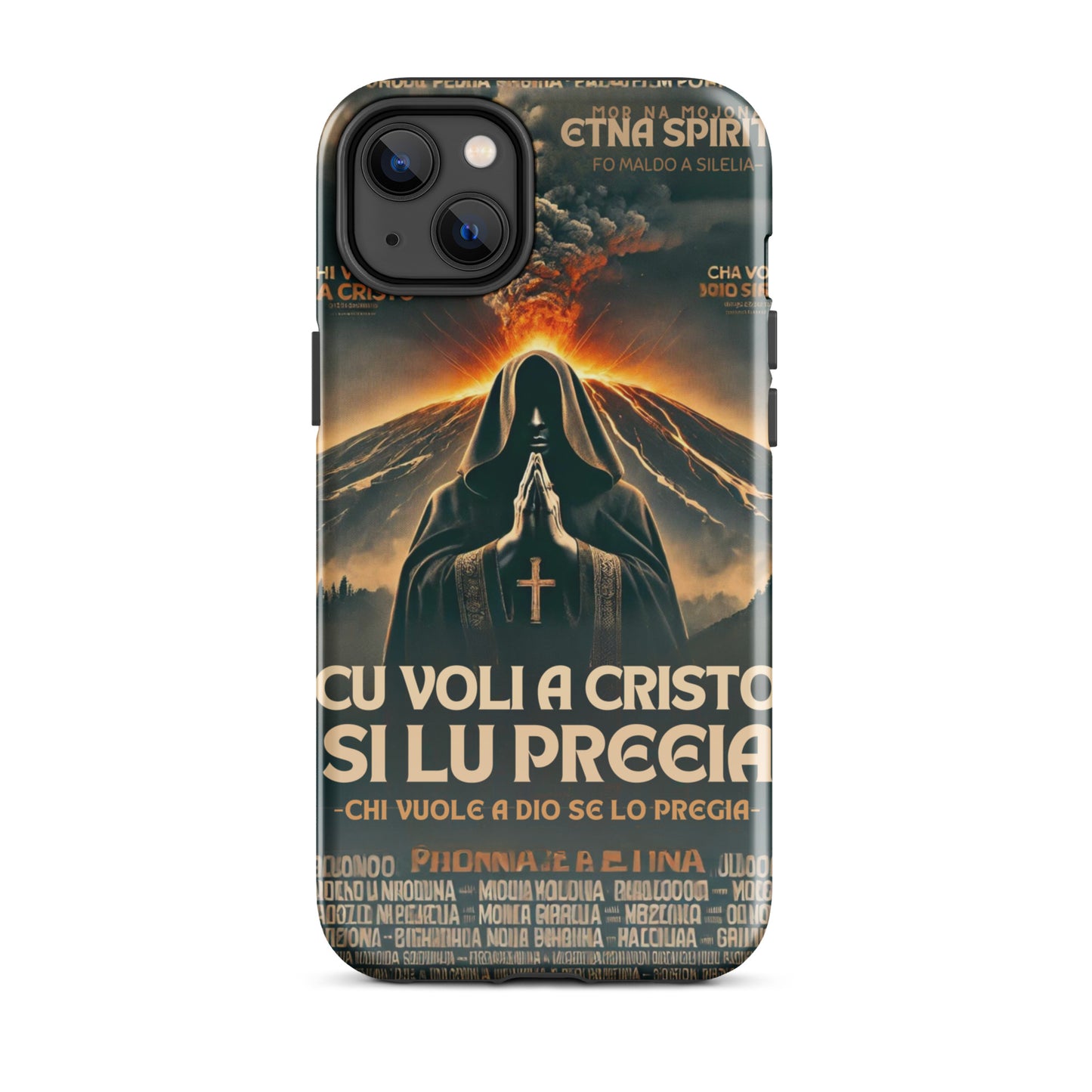 Cover iPhone rigida "Cu voli a Cristu"