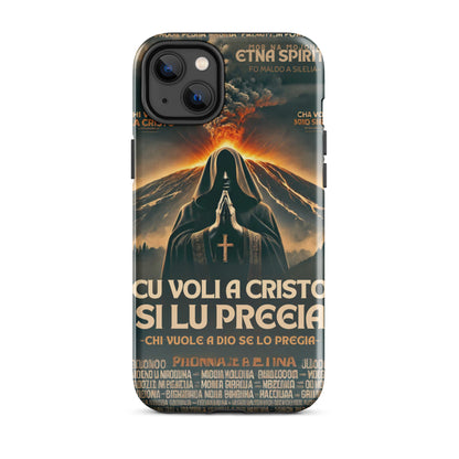 Cover iPhone rigida "Cu voli a Cristu"