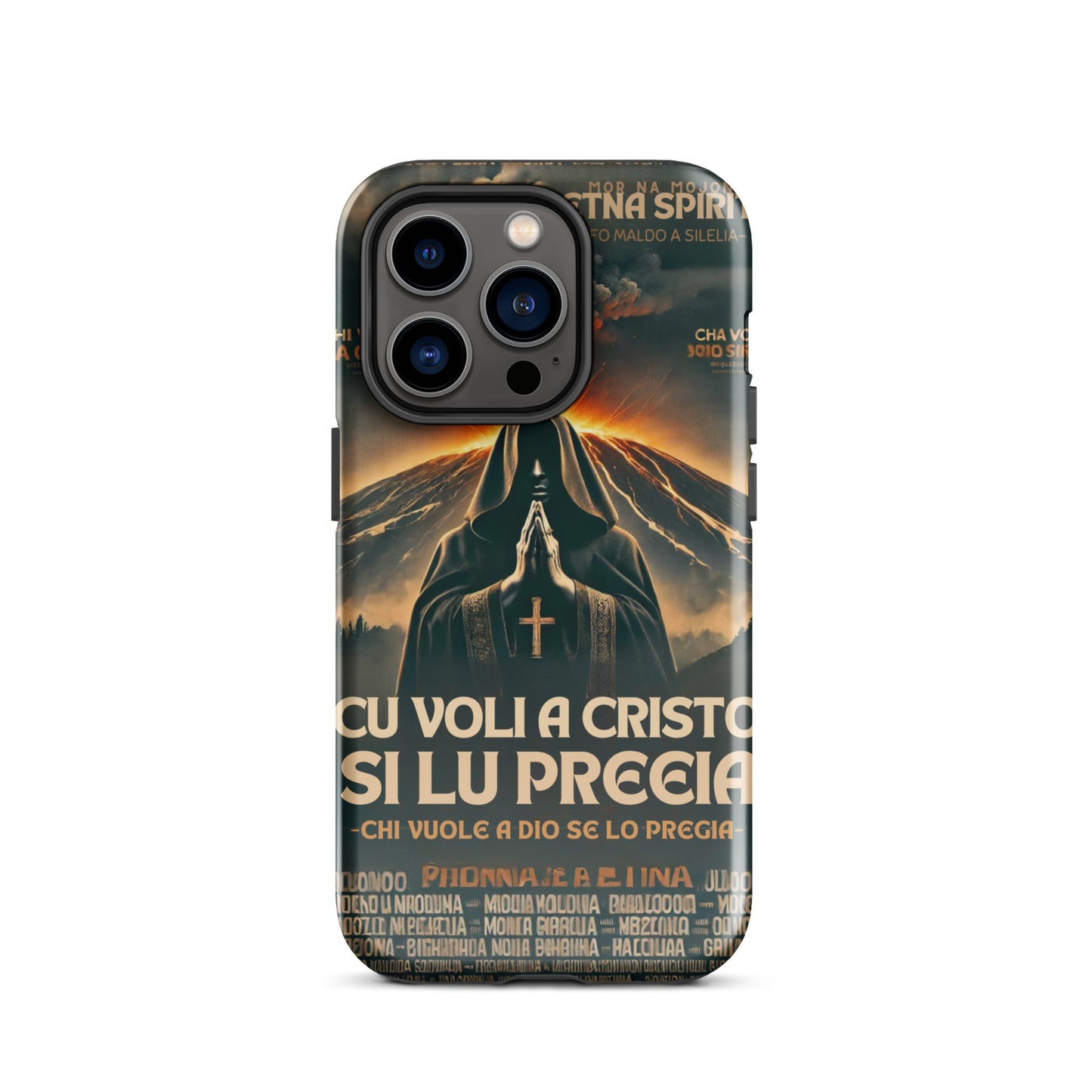 Cover iPhone rigida "Cu voli a Cristu"