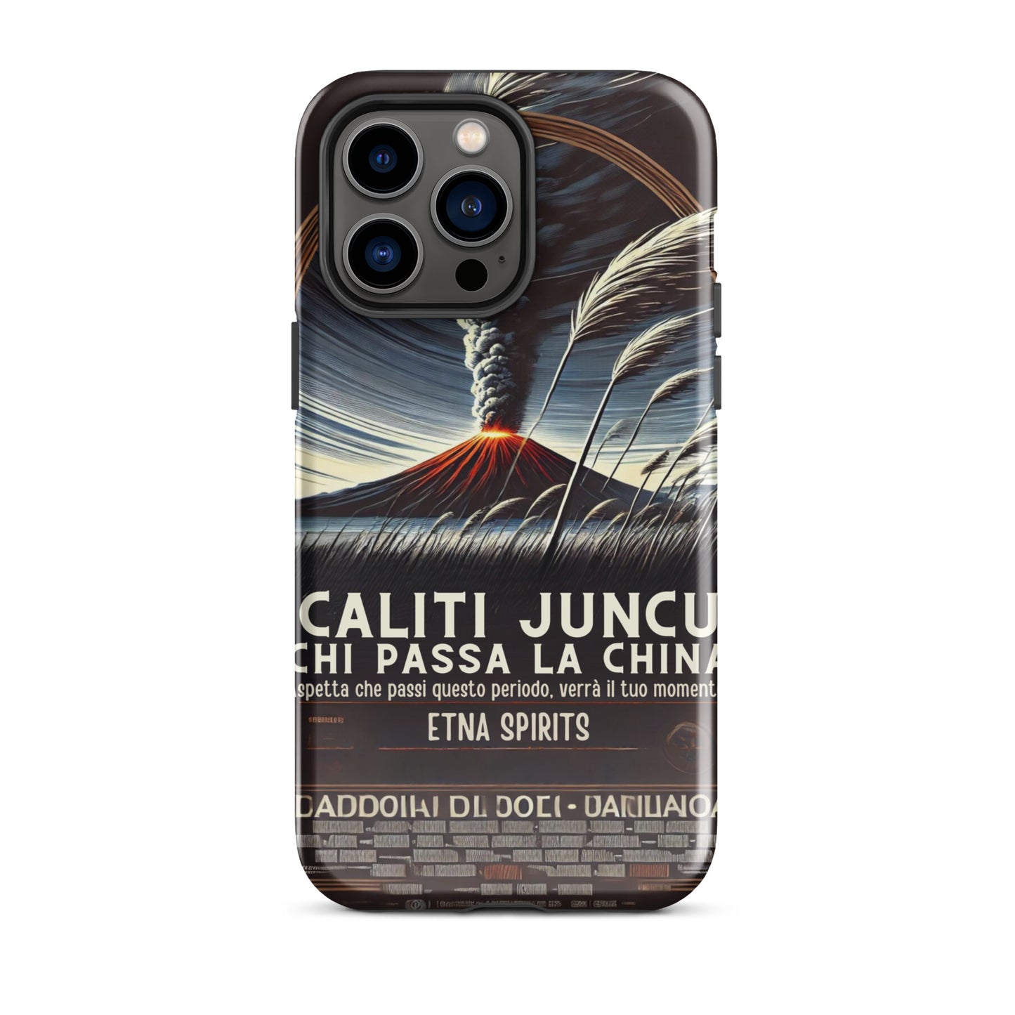 Cover iPhone rigida "Calati Juncu"