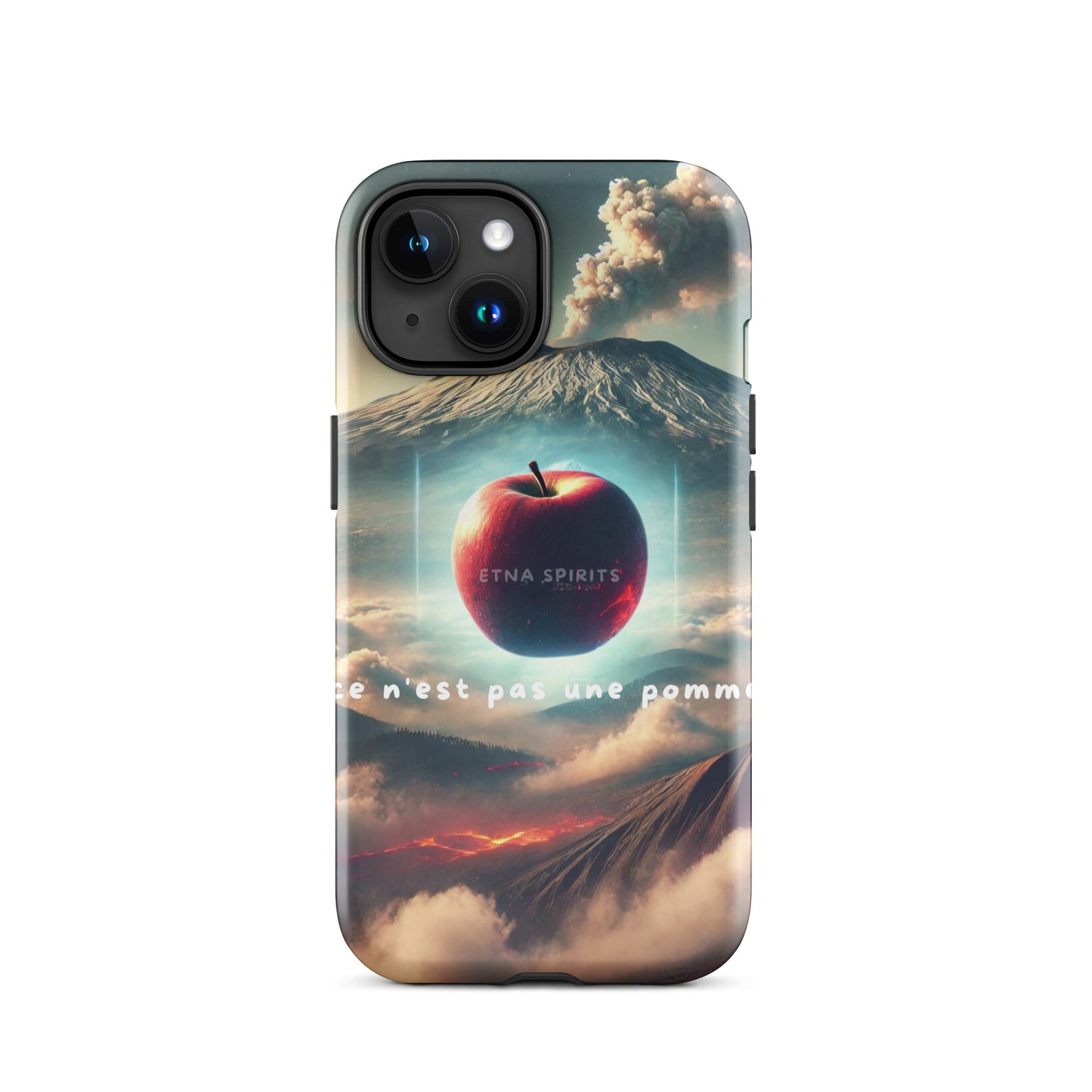 Cover iPhone rigida "Etna Surreale"