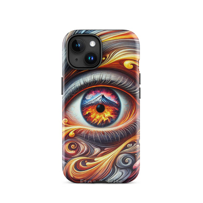 Cover iPhone rigida "Occhio al Vulcano" Etna Spirits