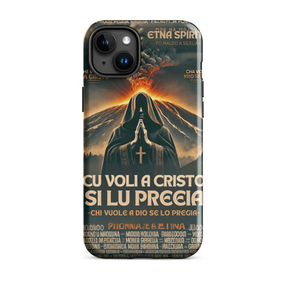 Cover iPhone rigida "Cu voli a Cristu"