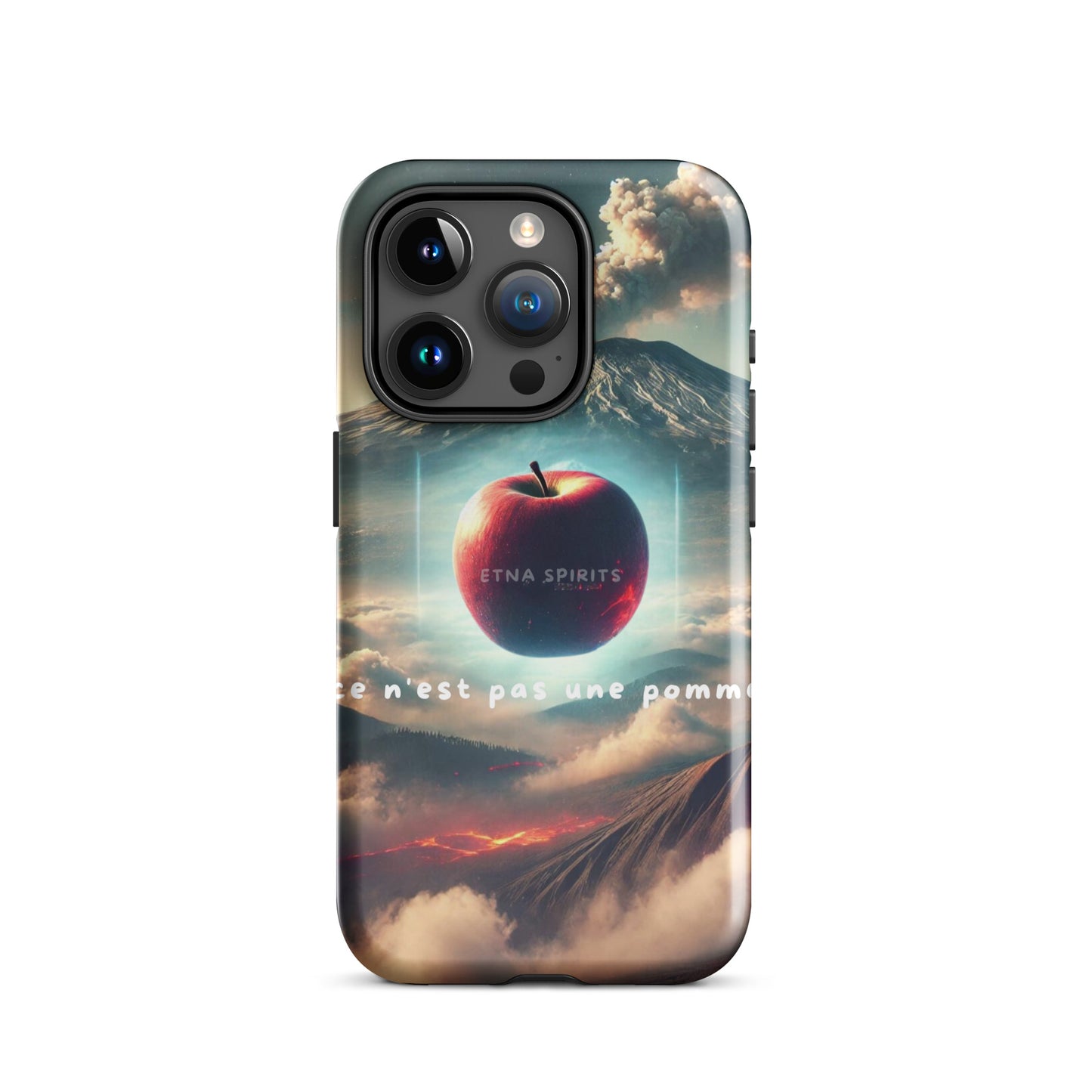 Cover iPhone rigida "Etna Surreale"