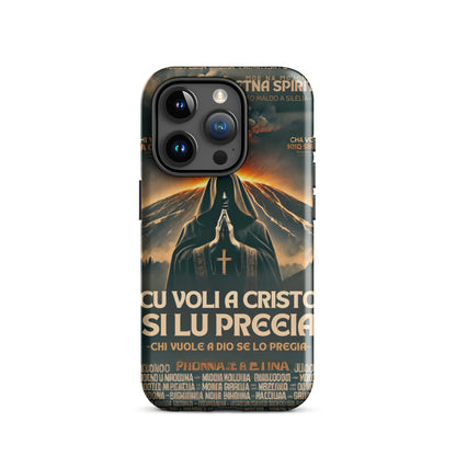 Cover iPhone rigida "Cu voli a Cristu"