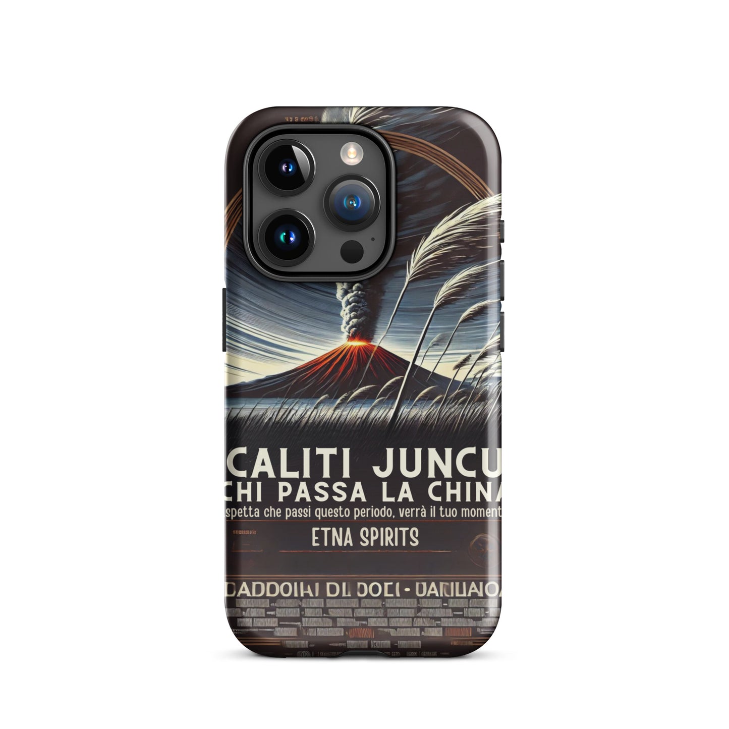 Cover iPhone rigida "Calati Juncu"