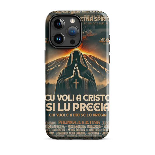 Cover iPhone rigida "Cu voli a Cristu"