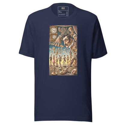 T-shirt ecologica unisex "Surrealismo Siciliano Sostenibile - Collezione Etna Spirits"