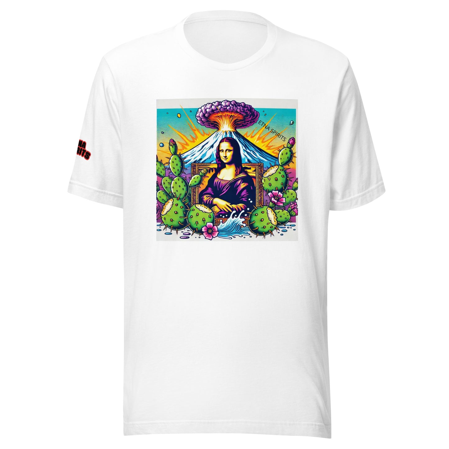 "Etna Spirits" T-shirt ecologica unisex