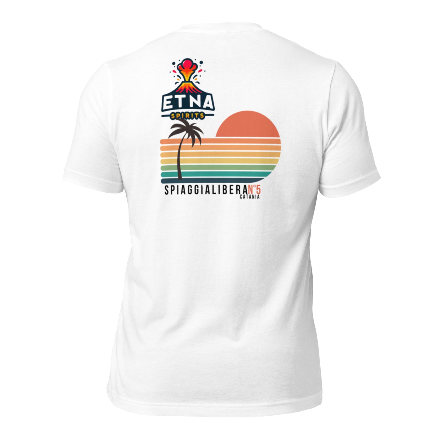 "Etna Spirits" Maglietta unisex -SPIAGGIALIBERA-